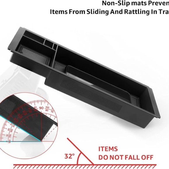 Center Console Organizer Fits for 2021 2022 Ford F150 Console Tray - Picture 6 of 9